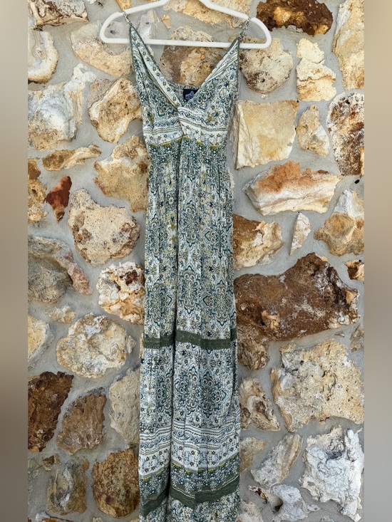 Angie Dresses & Skirts - Angie Maxi Dress knotted cut out damask